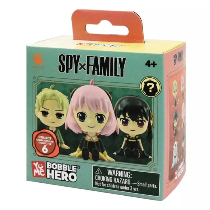 spy x family - bobble hero blind box - 1 personaggio assortito