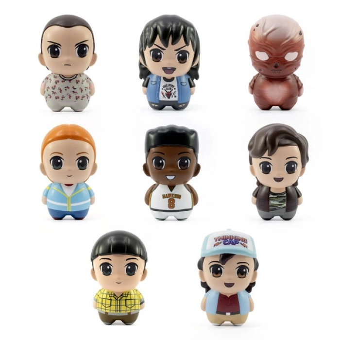stranger things - squish hero blind bag - 1 personaggio assortito