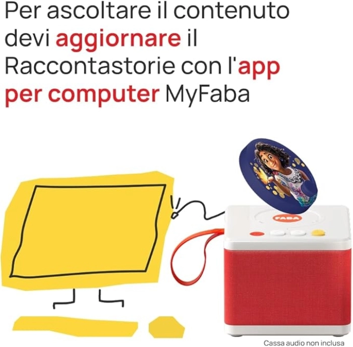 faba raccontastorie - disco sonoro disney - encanto benvenuti a casita