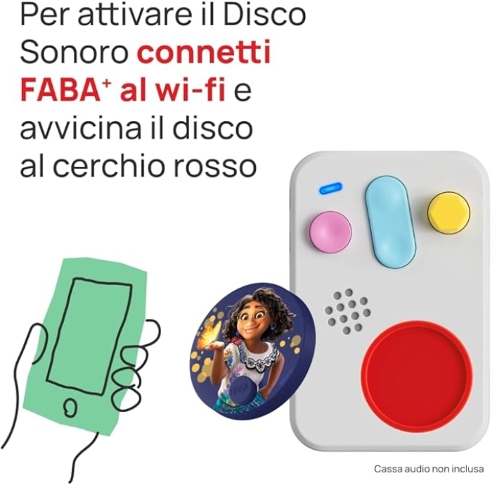 faba raccontastorie - disco sonoro disney - encanto benvenuti a casita