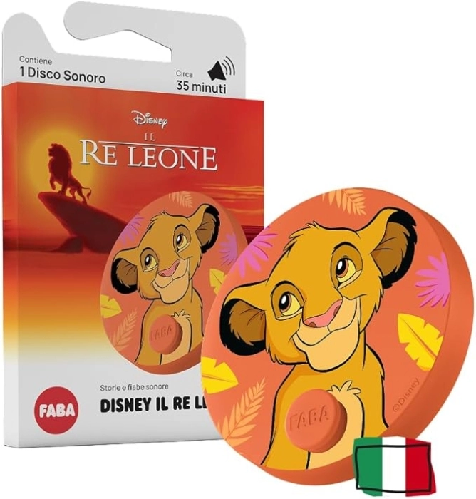 faba raccontastorie - disco sonoro disney - il re leone