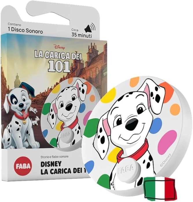 faba raccontastorie - disco sonoro disney - la carica dei 101