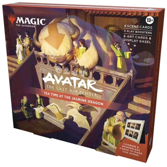 avatar: the last airbender - scene box - tea time at the jasmine dragon (eng)