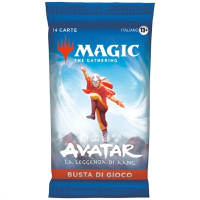 avatar: la leggenda di aang - bustina da 14 carte (ita)