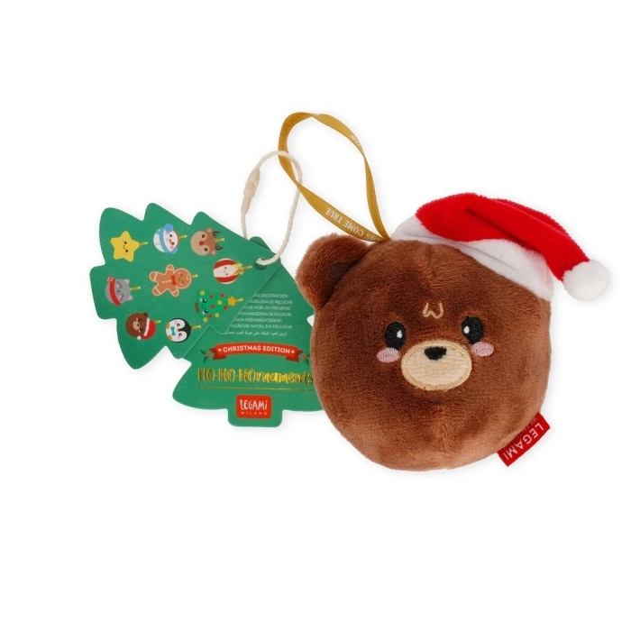 decorazione natalizia di peluche - teddy bear - oh-oh-ohrnaments