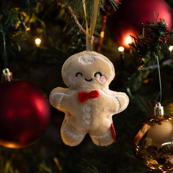 decorazione natalizia di peluche - ginger bread - oh-oh-ohrnaments