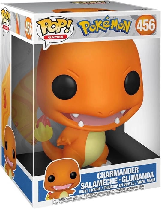 pokemon - charmander 25cm - funko pop! 456 jumbo
