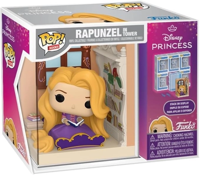 disney princess - rapunzel in tower - funko pop! nooks