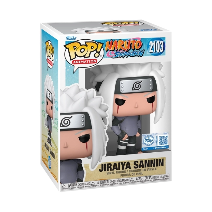 naruto shippuden - jirayia sannin 9cm - funko pop! 2103
