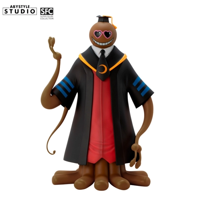assassination classroom - koro sensei marrone - statuetta 20cm