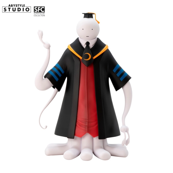 assassination classroom - koro sensei bianco - statuetta 20cm