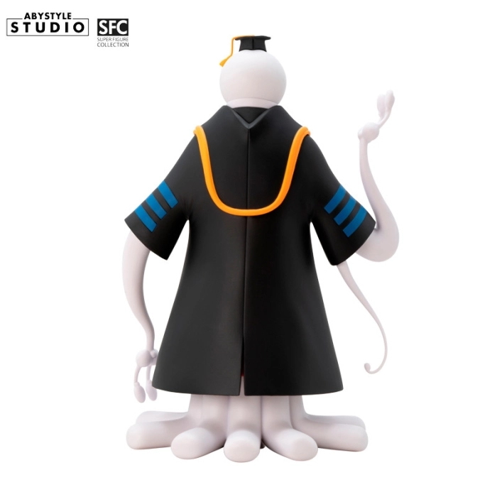 assassination classroom - koro sensei bianco - statuetta 20cm