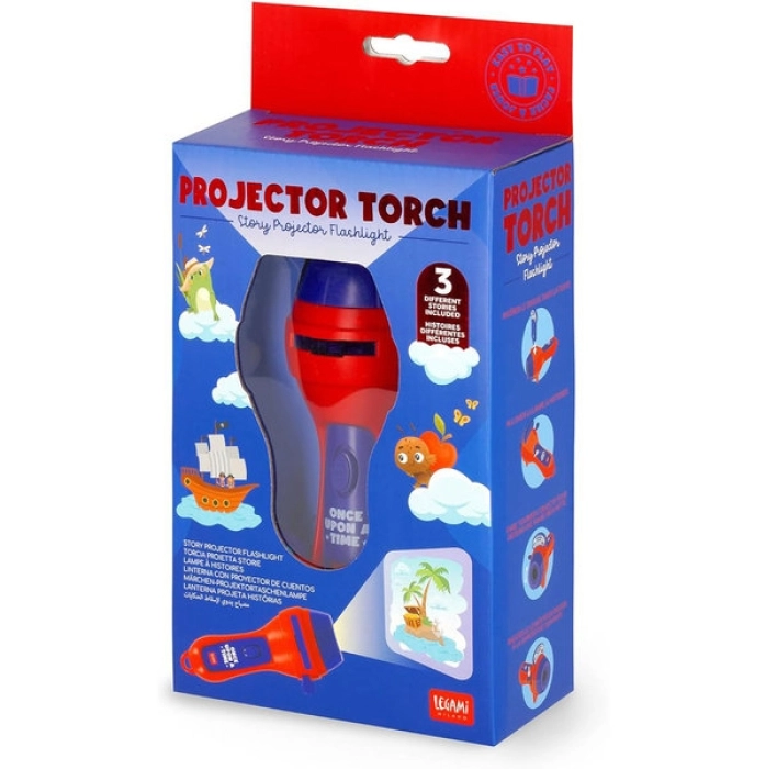 torcia proietta storie - rossa