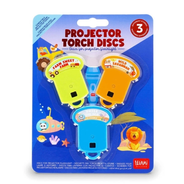 dischi per torcia proietta storie - animali