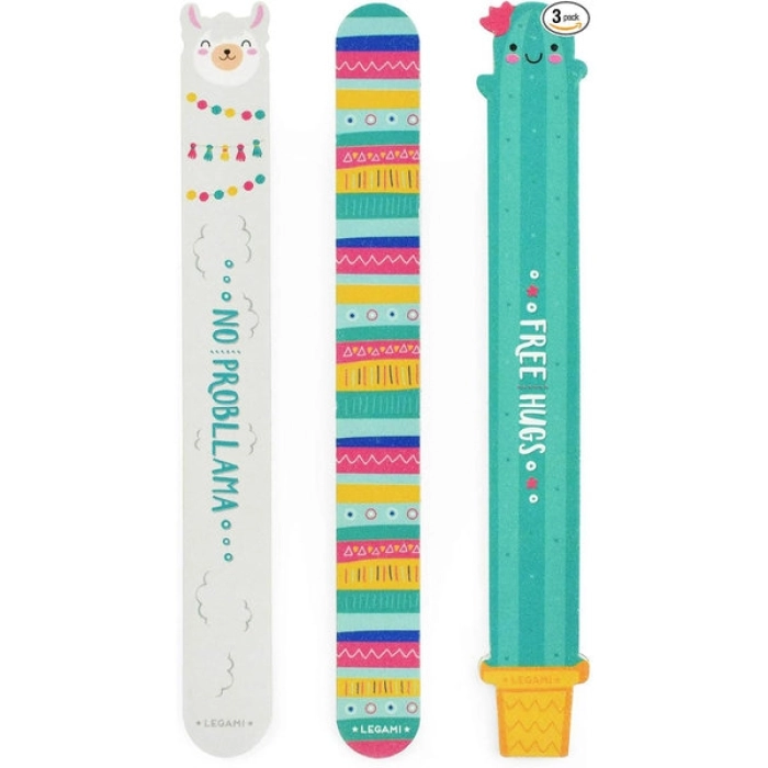 set di 3 lime per unghie