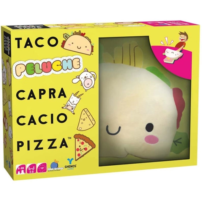 taco peluche capra cacio pizza