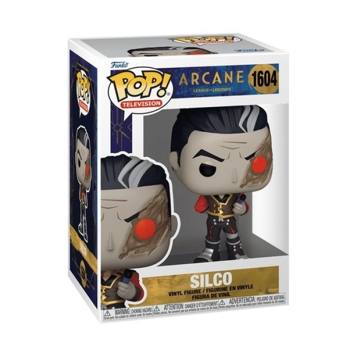 arcane league of legends - silco 9cm - funko pop! 1604