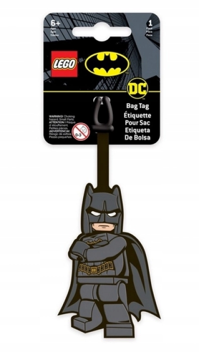 lego bag tag - batman