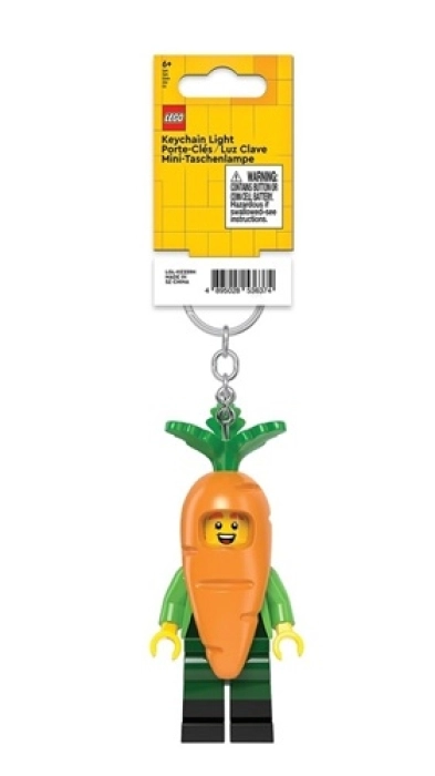 carota - portachiavi con torcia led