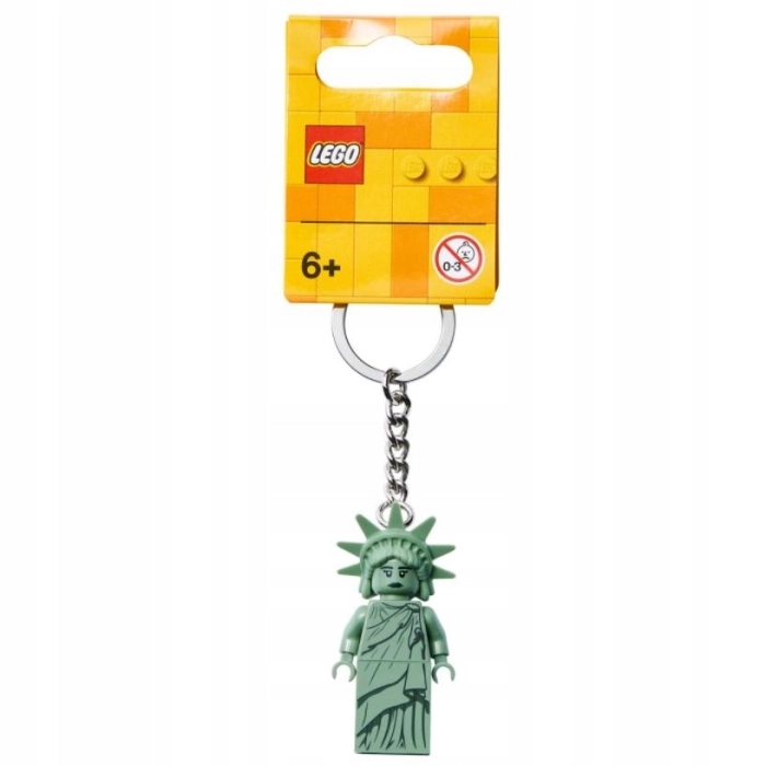 statua della liberta - portachiavi con torcia led