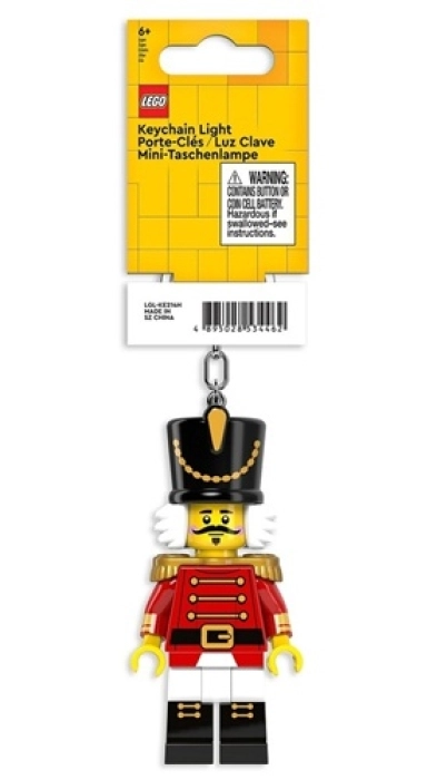 schiaccianoci natalizio - portachiavi con torcia led