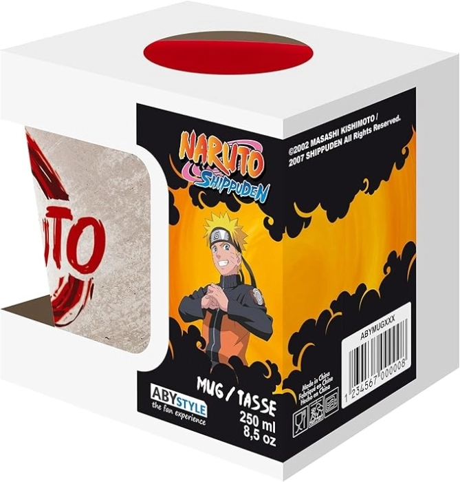naruto shippuden - tazza 250ml - naruto pennello ninja