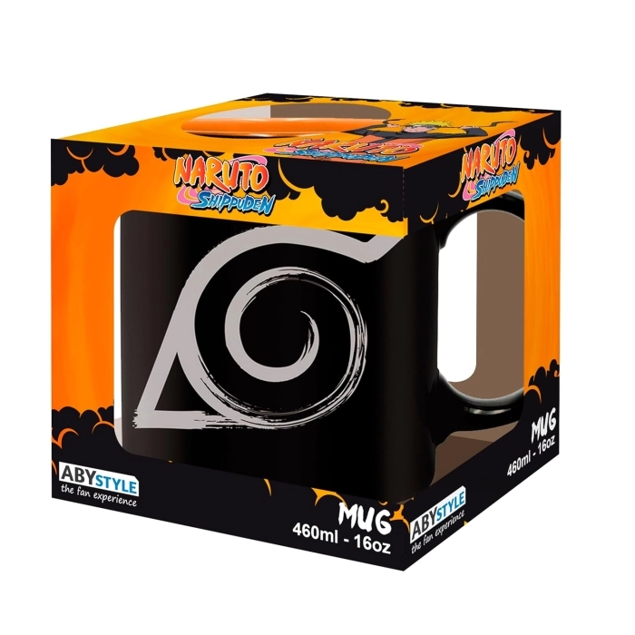 naruto shippuden - tazza 460ml - konoha