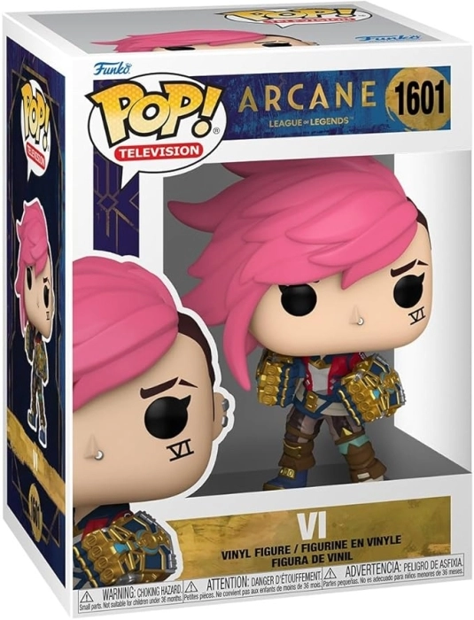 arcane: league of legens - vi 9cm - funko pop! 1601