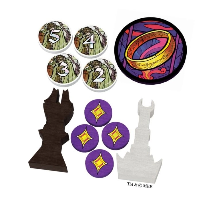 il signore degli anelli - le due torri: trick taking game