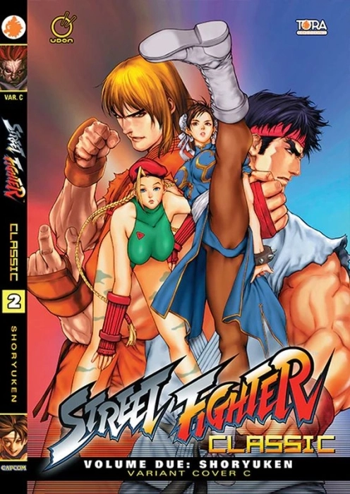 street fighter classic - volume due: shoryuken - variant cover c (esclusiva dadi e mattoncini)