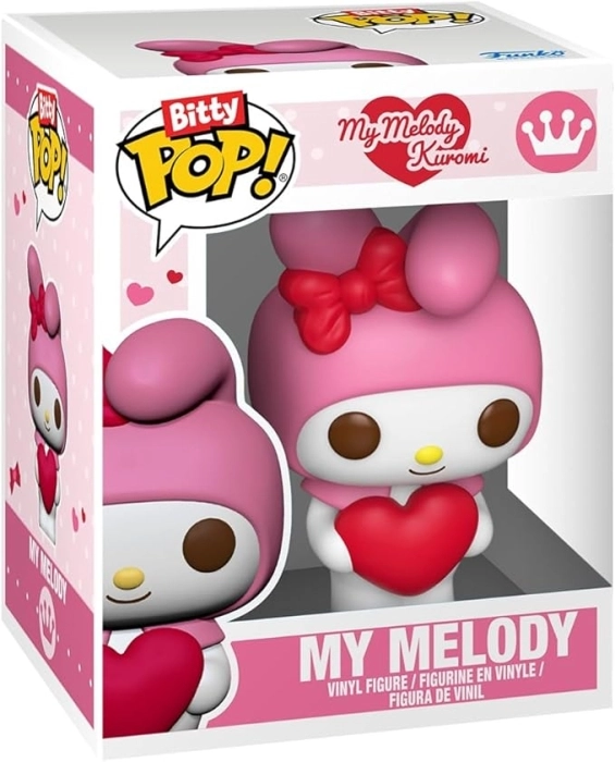 hello kitty - my melody & kuromi - funko pop! bitty bouquet