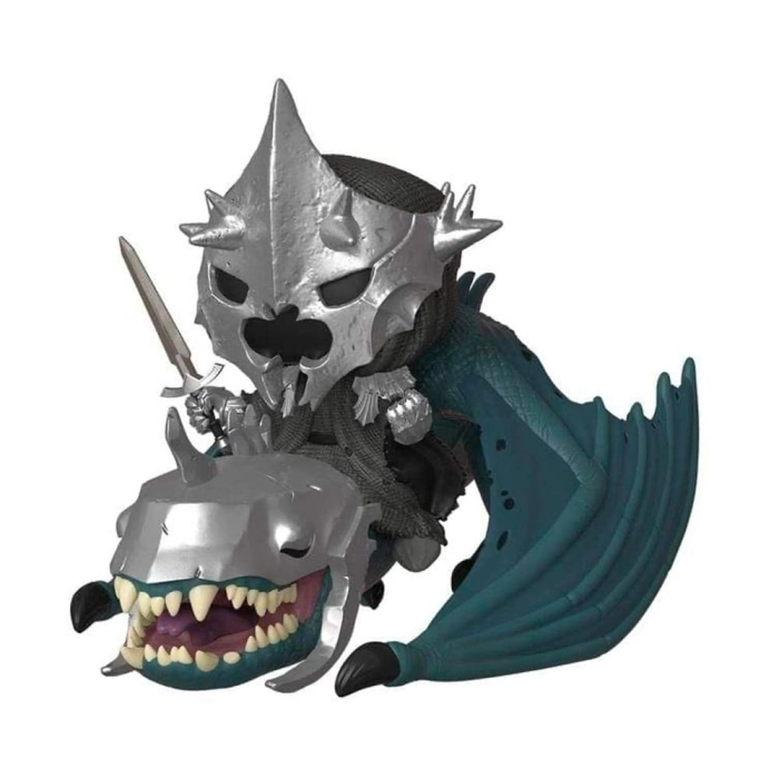 the lord of the rings - witch king with fellbeast 9cm - funko pop rides 63