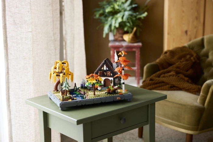 11372 - giardino autunnale del cottage