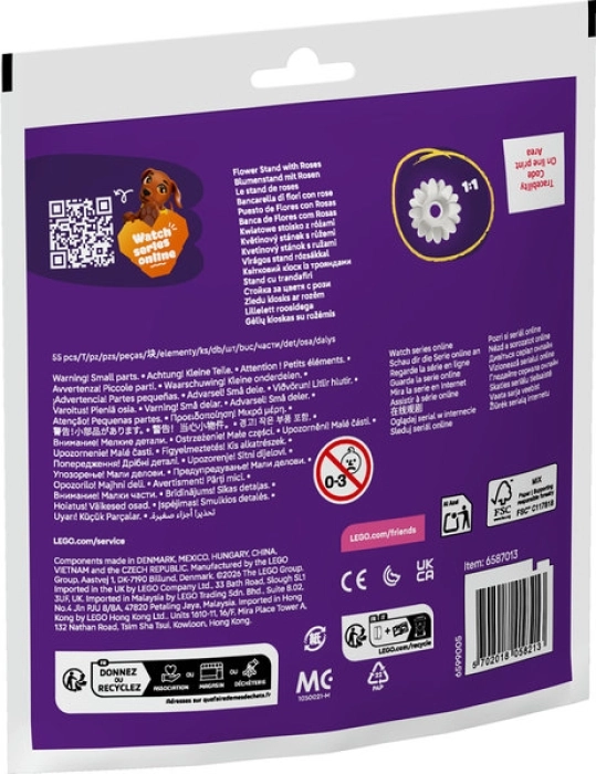 30721 - bancarella di fiori con rose