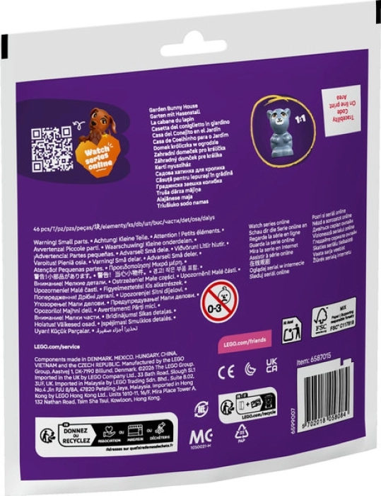 30722 - casetta del coniglietto in giardino