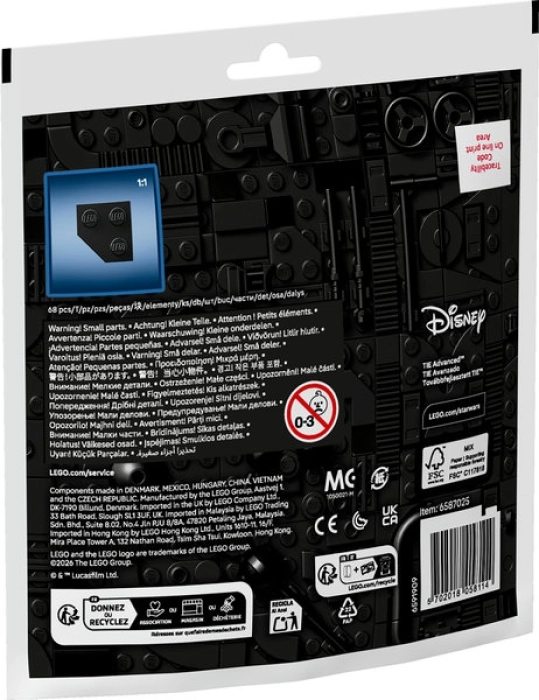 30727 - mini-modello di tie advanced&trade;