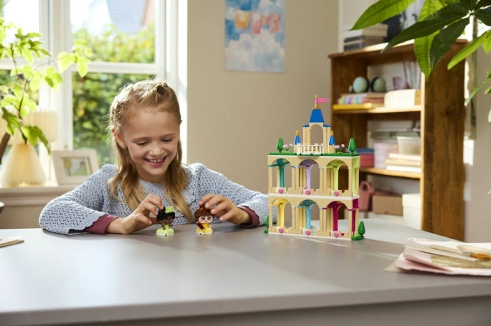 43291 - mini-belle e mini-tiana con castello