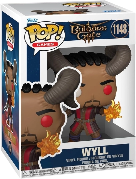 baldur's gate 3: wyll 9 cm - funko pop! 1148