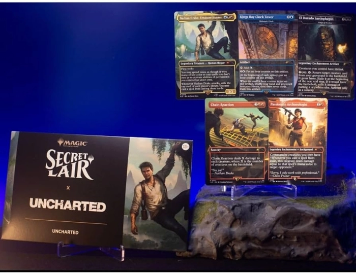magic the gathering - secret lair - uncharted - non foil (eng)