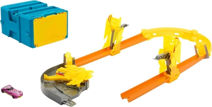 hot wheels air drop launch box