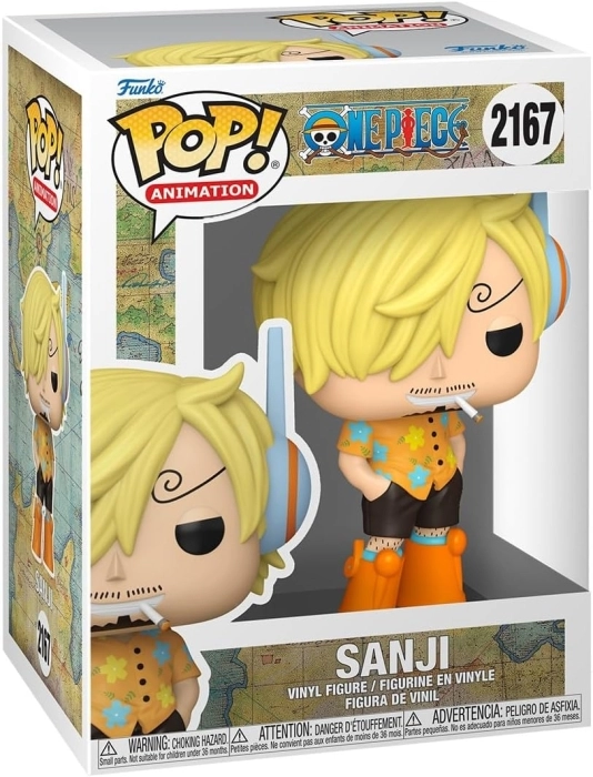one piece: sanji 9 cm - funko pop! 2167