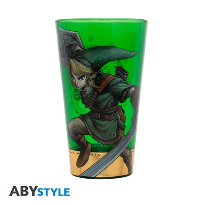 the legend of zelda - premium large glass 400 ml