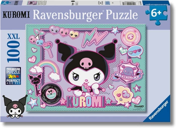 kuromi - puzzle 100 pezzi xxl