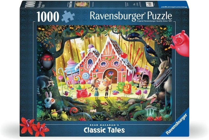 hansel and gretel - puzzle 1000 pezzi