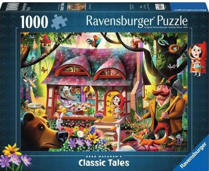 avanti, cappuccetto rosso - puzzle 1000 pezzi