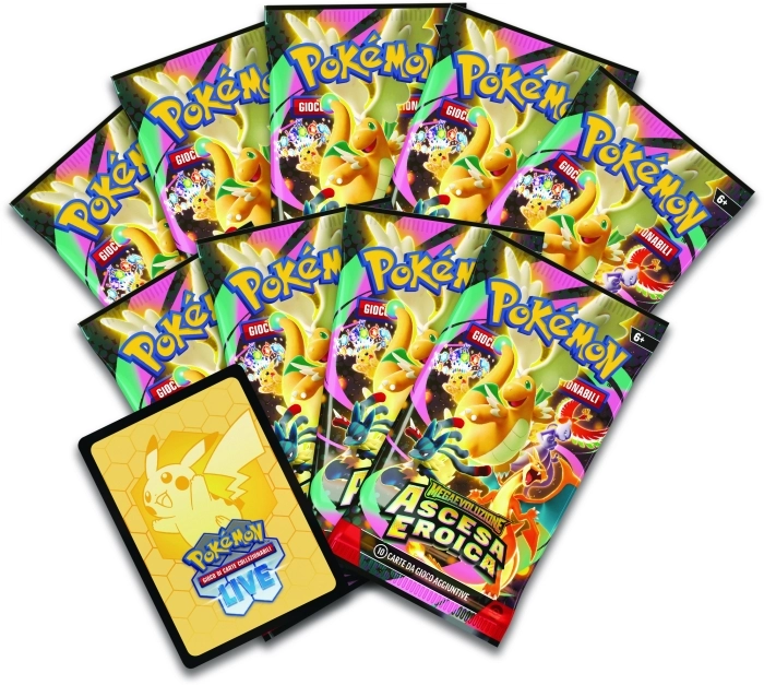 pokemon - megaevoluzione ascesa eroica - set allenatore fuoriclasse (ita)