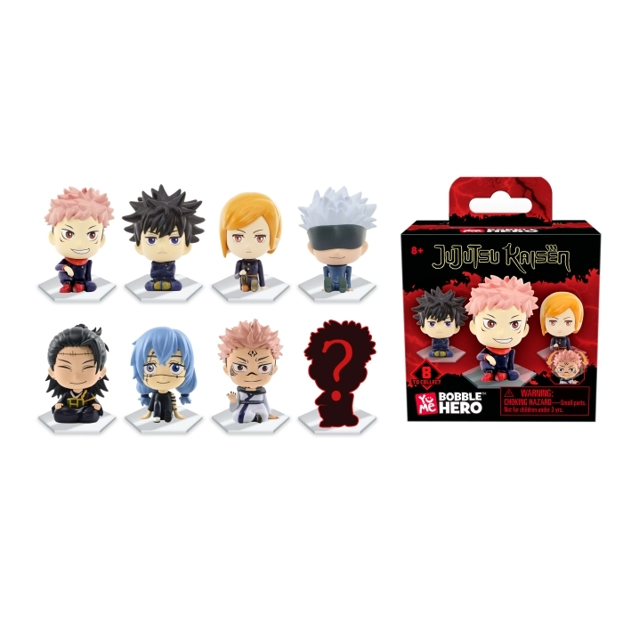 jujutsu kaisen - bobble hero blind box series 2 - 1 personaggio assortito