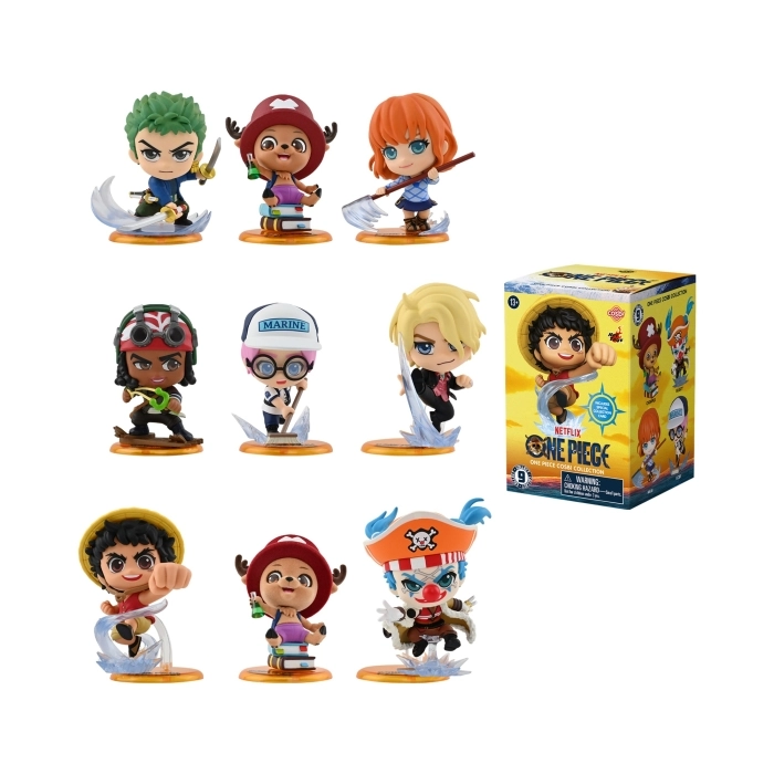 one piece -  cosbi blind box - 1 personaggio assortito
