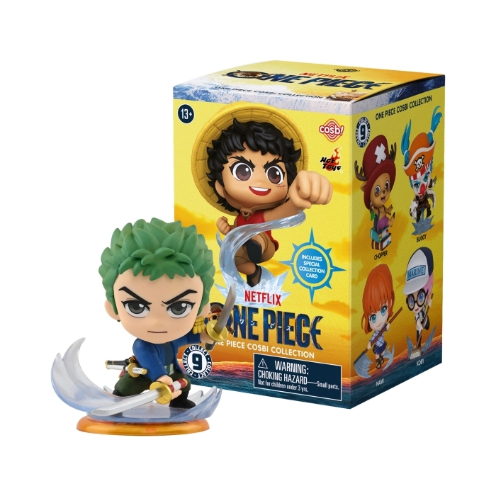 one piece -  cosbi blind box - 1 personaggio assortito