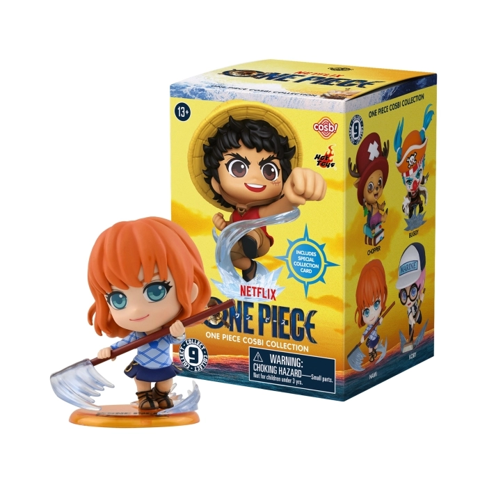 one piece -  cosbi blind box - 1 personaggio assortito